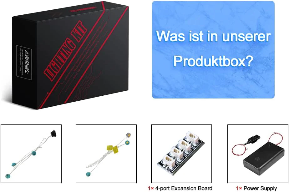 Led Licht Set Kompatibel mit LEGO Supermarkt Spielzeug-Shop, Led Beleuchtungs Set Compatible with LE - Image 4