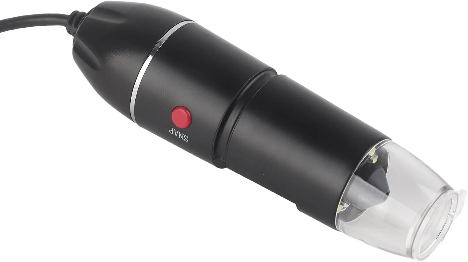 LED-Lupe Verstellbares LED-Mikroskop 300.000 Pixel 50- Bis 500-fache Vergrösserung 0,3 MP USB-Lupe f - Image 4