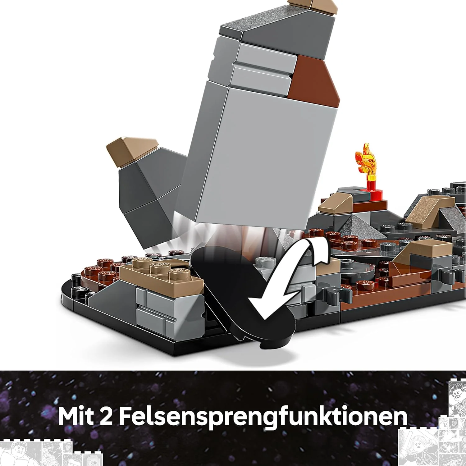 LEGO ǀ Marvel Avengers: Endgame Letzter Showdown - Bauspielzeug mit 10 Minifiguren, darunter Captain - Image 5