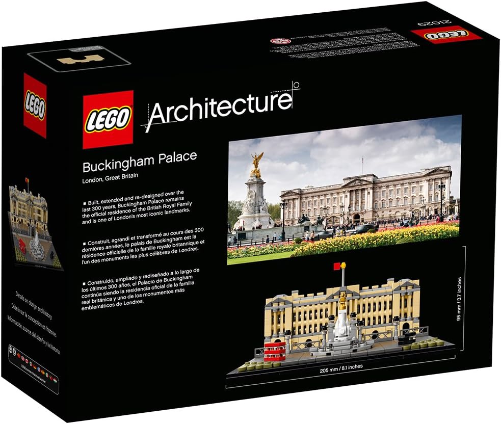 LEGO Architecture 21029 Buckingham Palace Building Kit (780 Piece) by LEGO - Image 7