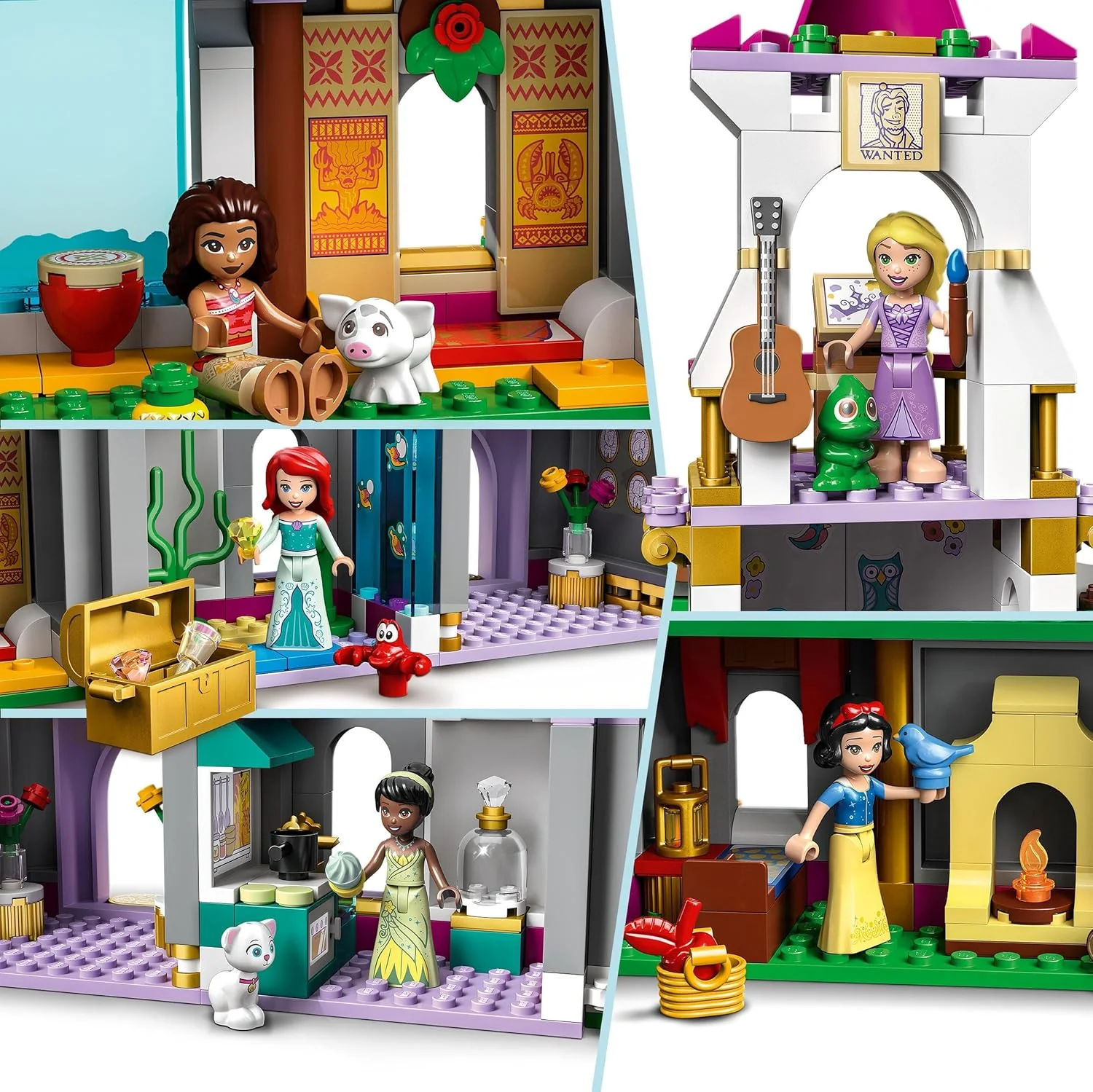 LEGO | Disney Princess Ultimatives Abenteuerschloss, Prinzessinnen-Schloss-Spielzeug, baubares Haus - Image 3