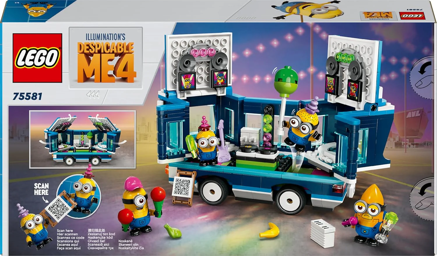 LEGO Ich – Einfach unverbesserlich 4 Minions und der Party Bus, Spielset zu Ich – Einfach unverbesse - Image 8