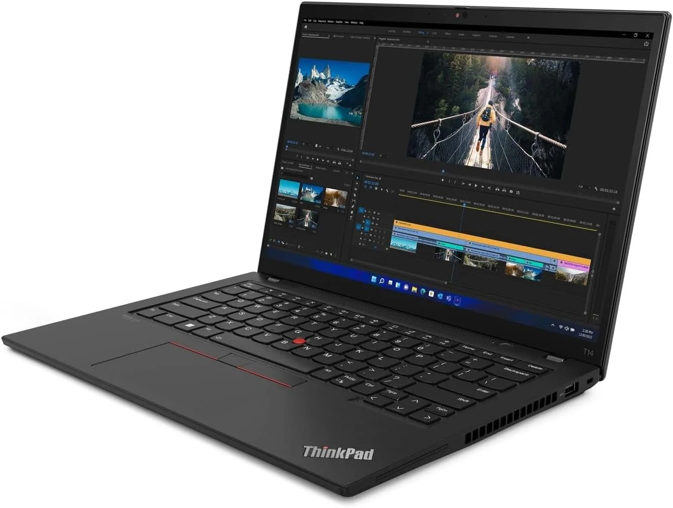 Lenovo ThinkPad T14 Gen 3 Laptop, 12. Generation Intel i7-1260P (12 Kerne), 14 Zoll FHD (1920 x 1200 - Image 3