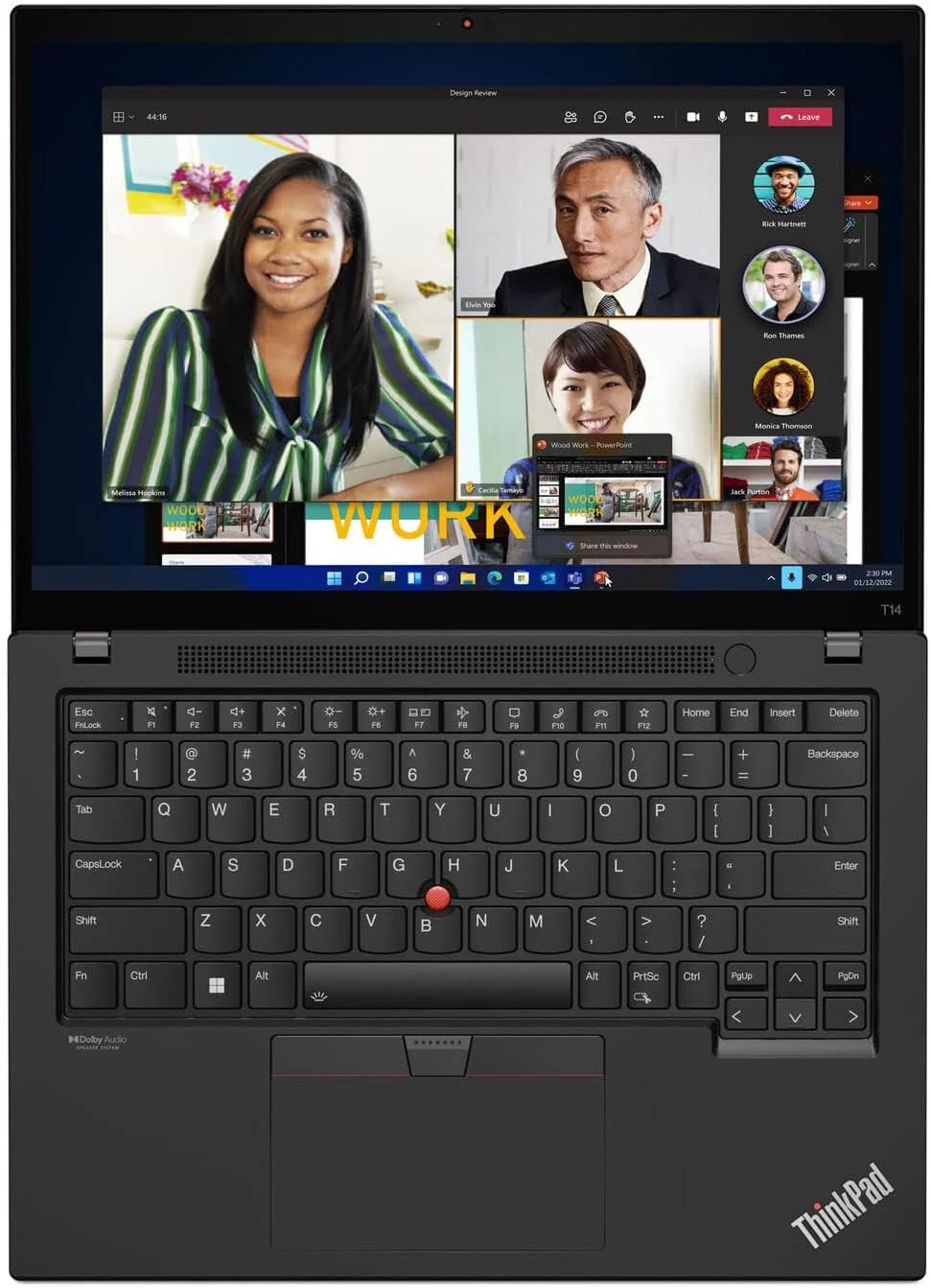 Lenovo ThinkPad T14 Gen 3 Laptop, 12. Generation Intel i7-1260P (12 Kerne), 14 Zoll FHD (1920 x 1200 - Image 5