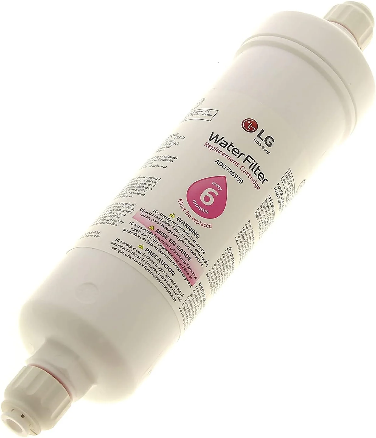 LG ADQ73693901 Ersatz-Kühlschrank-Wasserfilterkartusche (5 Stück) - Image 2