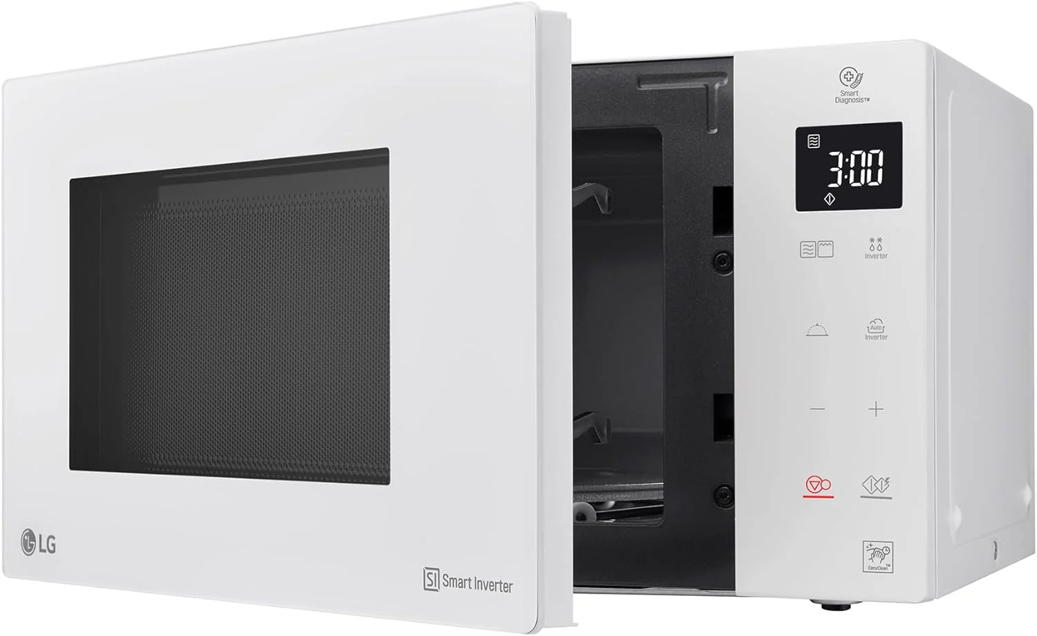 LG - Mikrowelle, Grill, Smart Inverter weiss Bianco, Bianco - Image 8