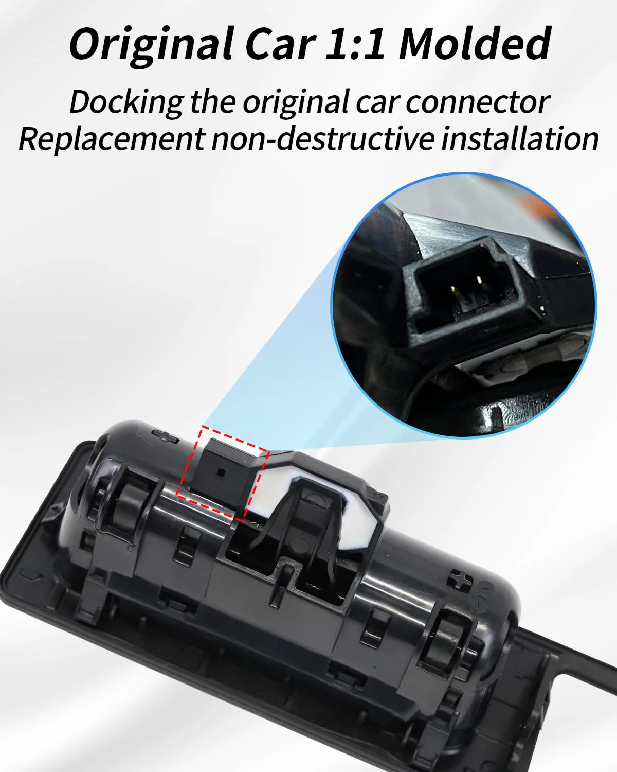 LIMBQS Hecktürschalter Kofferraumgriff mit Kamera für BMW F10 F30 F25 F22 F15 F32 F36, Kofferraumdec - Image 4