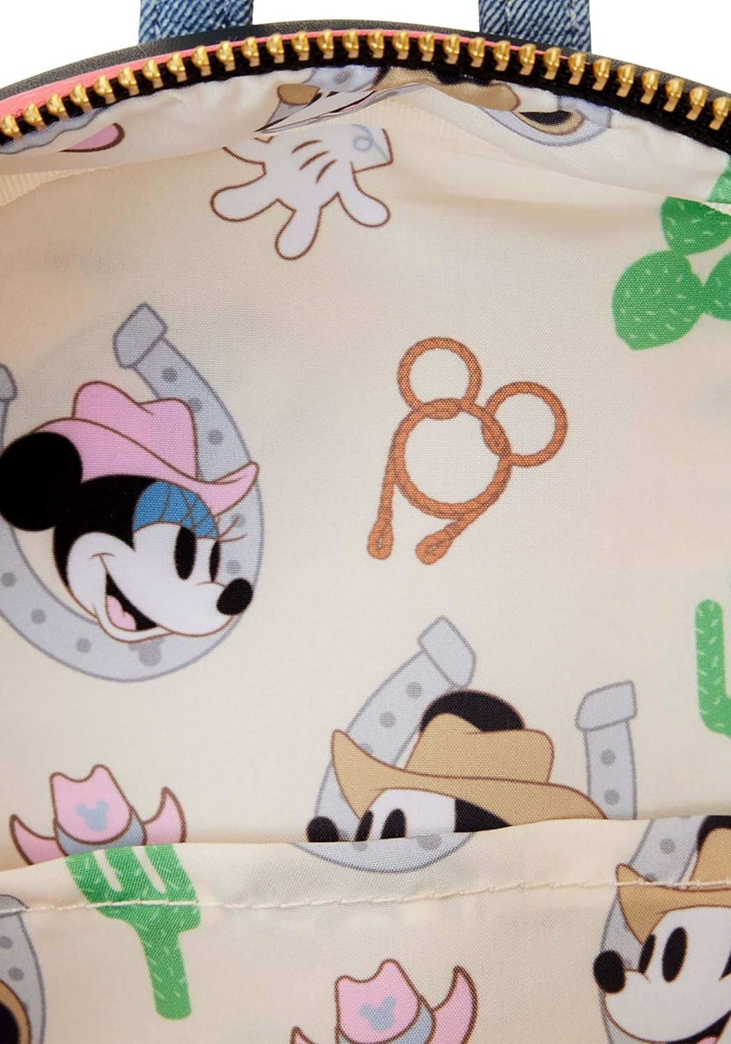 Loungefly Disney Western Mickey Mouse Mini Backpack | Mickey Mouse Bags & Backpacks Standard, Standa - Image 6