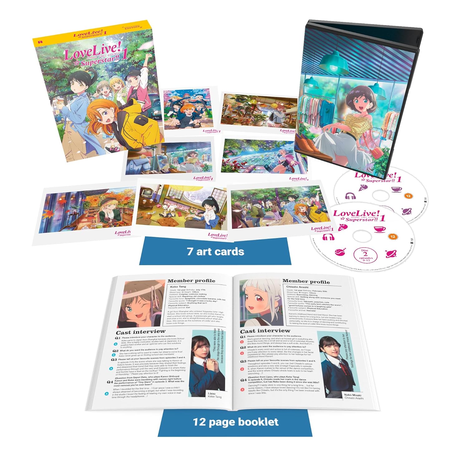 Love Live! Superstar - Season 1 (Limited Collector's Edition) [Blu-ray], Blu-ray - Image 3