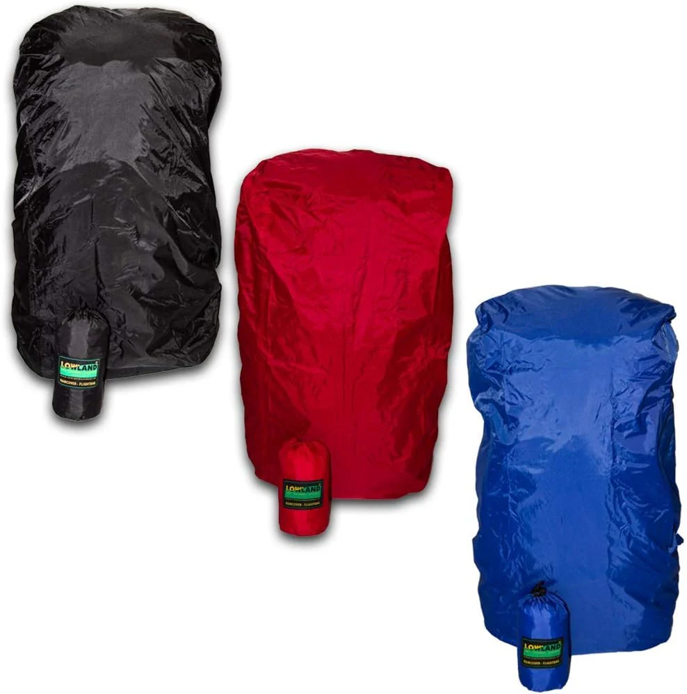 Lowland Outdoor Regen- und Transporthülle für Rucksäcke │Wasserdicht │85L │304g (Blau) - Image 7