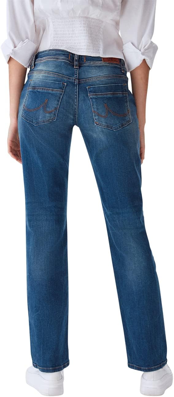 LTB Jeans Damen Valentine Straight Fit Jeanshose Hose Denim Tiefer Bund Blau 24 25 26 27 28 29 30 31 - Image 3