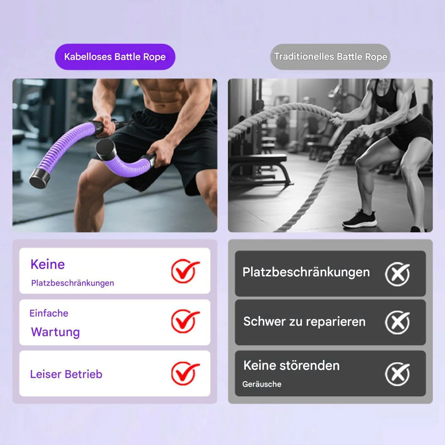 lyanny Schwingseile - Kabelloses Fitnessgerät | Tragbare Trainingsseile - Für Muskel Training Und Kr - Image 7