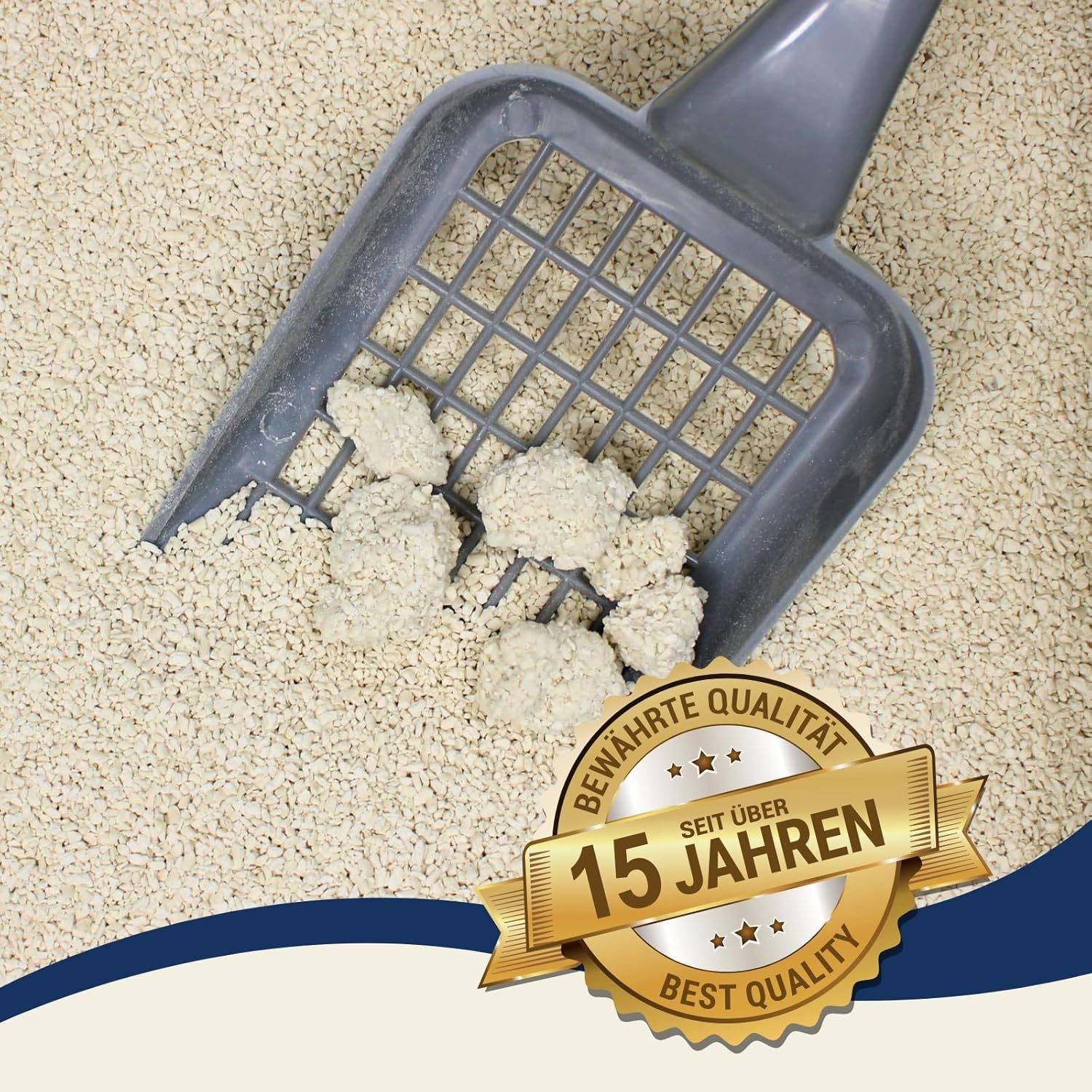 Lyra Pet® | 15 kg Tofu Katzenstreu + 2 Mäuse | Parfümfreie Klumpstreu | 300% Saugkraft | Umweltfreun - Image 3