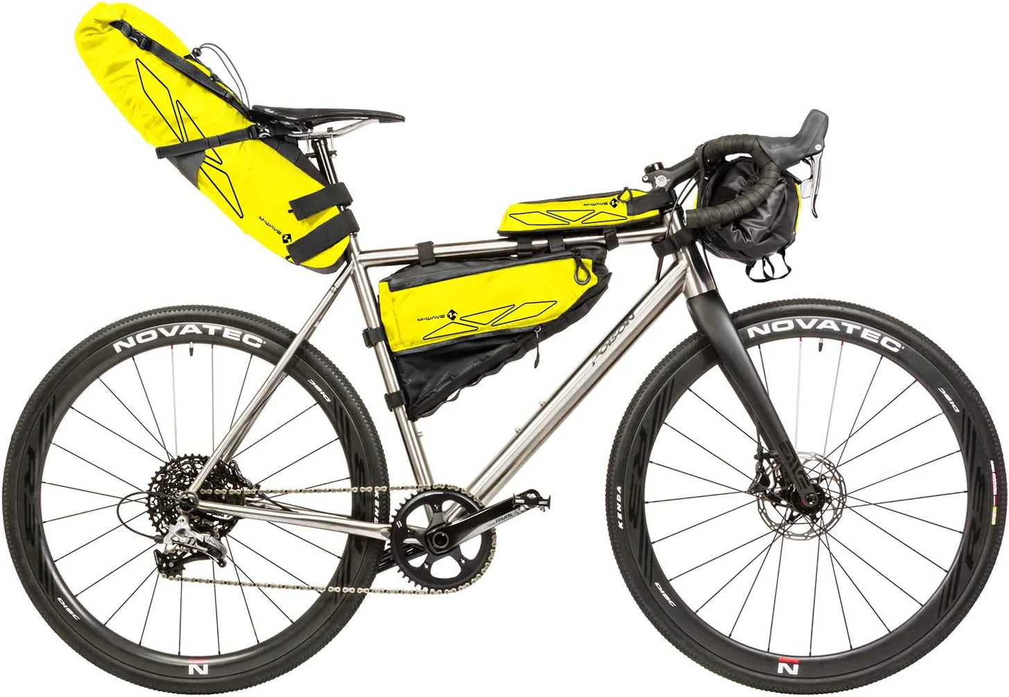 M-WAVE Unisex Fahrrad Satteltasche L Neongelb, L Neongelb - Image 2