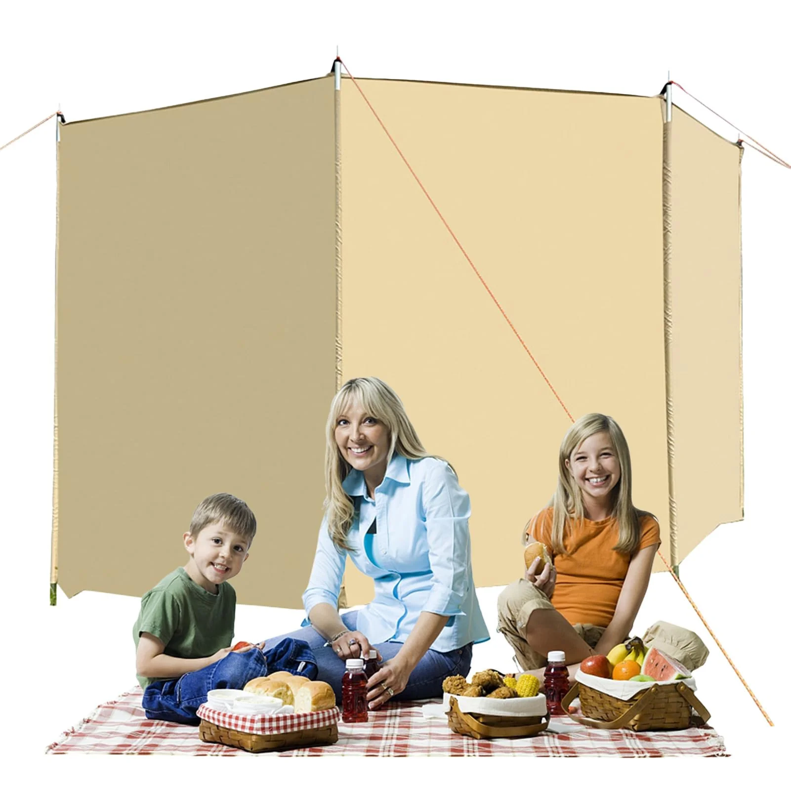 Maciun Windschutz - Regendicht Oxford Camping Windschutzscheibe - Campingkocher Windschutz, Windbloc