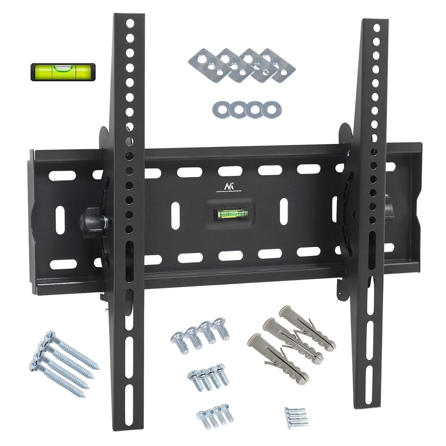 Maclean MC-778 TV Wandhalterung für OLED QLED LCD LED Plasma Fernseher Halterung bis 45kg 26-65" Nei