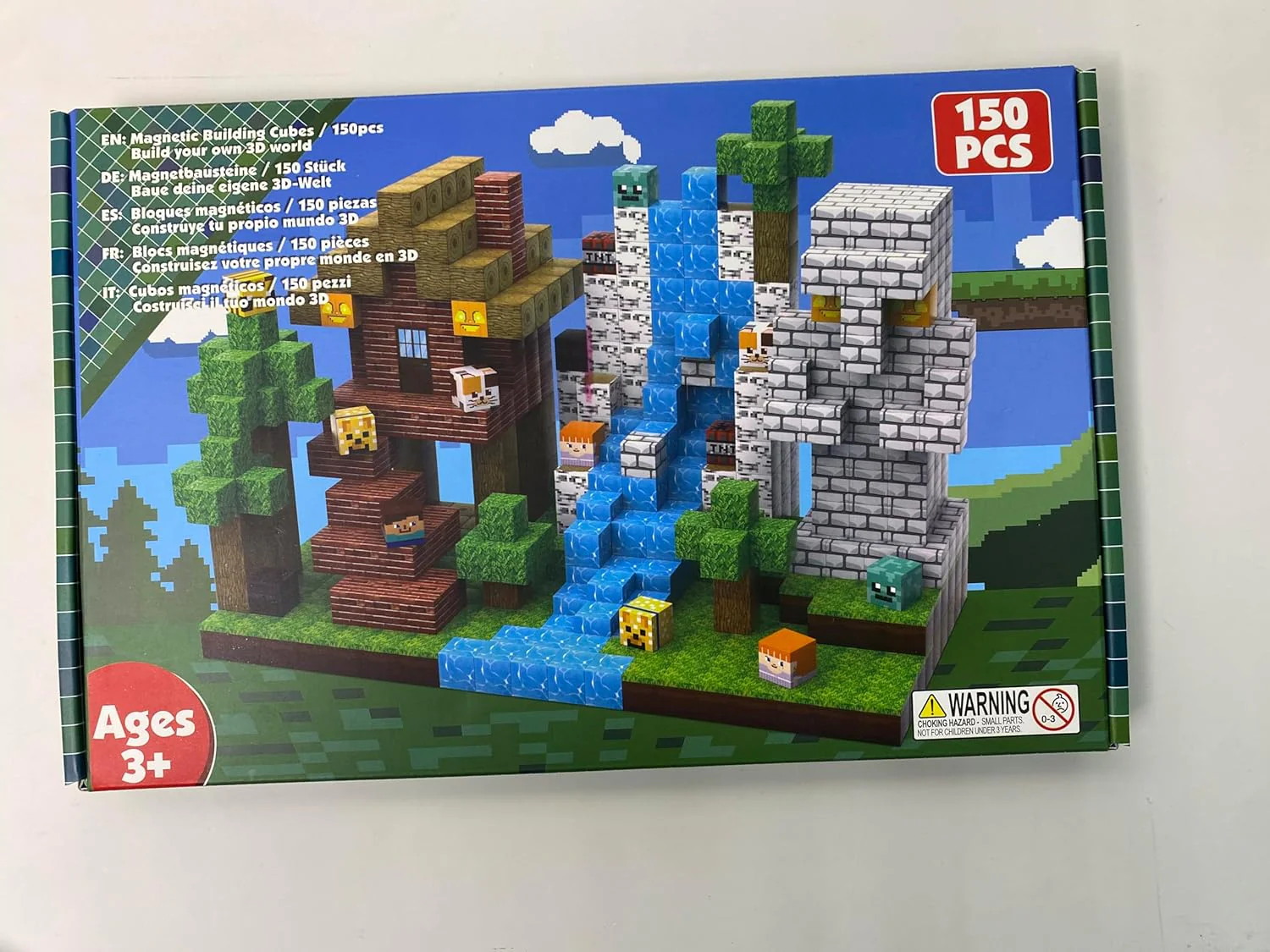Magnetische Bausteine 150 Teile – Fantastisches Wald & Frühlingsset, Lernspielzeug ab 3 4 5 6 7 8 Ja - Image 2