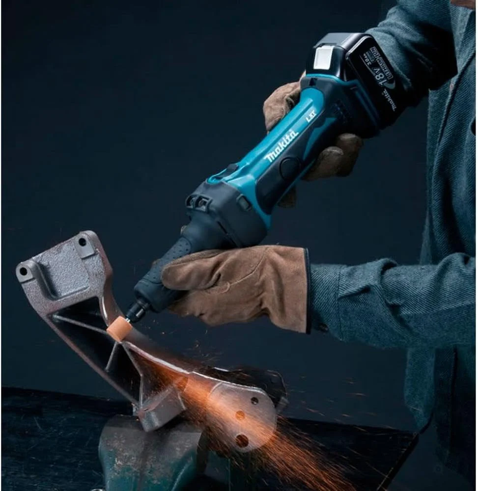 Makita DGD800Z Akku-Geradschleifer 18 V (ohne Akku, ohne Ladegerät), Grün, 11,4 cm L x 8,9 cm W x 40 - Image 7