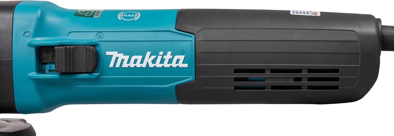 Makita GA5091X01 Winkelschleifer 125 mm, 1900 W, mit Bremse, Schiebeschalter und Elektronik - Image 5