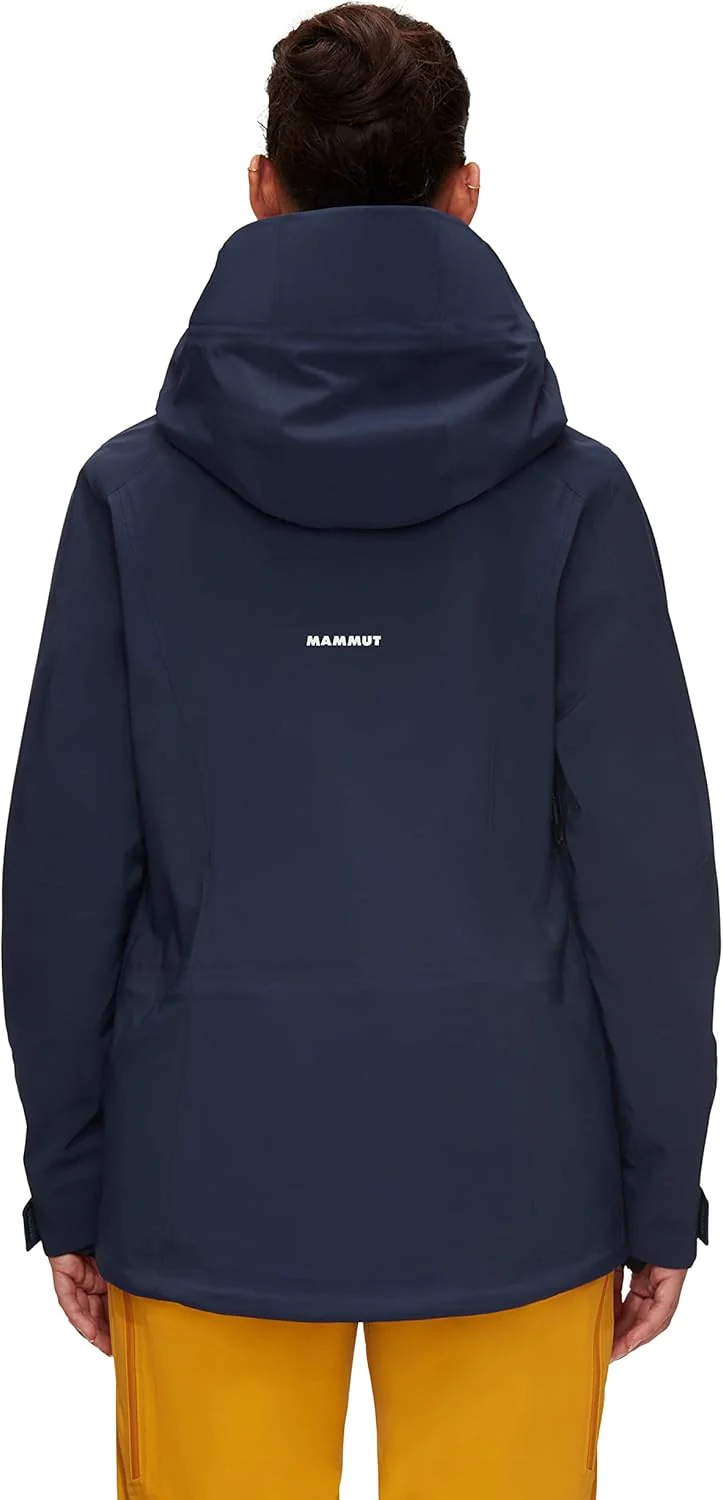 Mammut Damen Stoney Hardshelljacke mit Kapuze, marine/white - Image 4