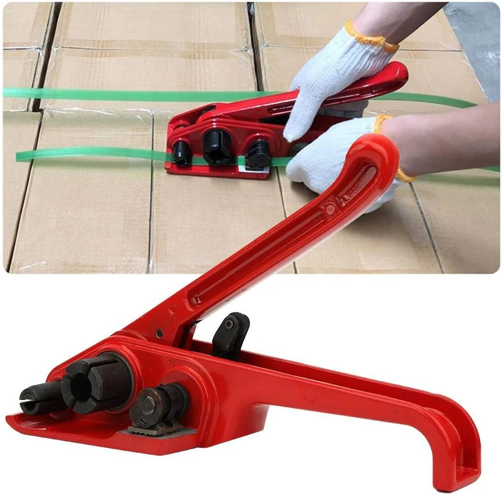 Manuelle Bandumreifung Spanner Verpackung Zange Umreifungsmaschine Versiegelung Kombinationswerkzeug - Image 4