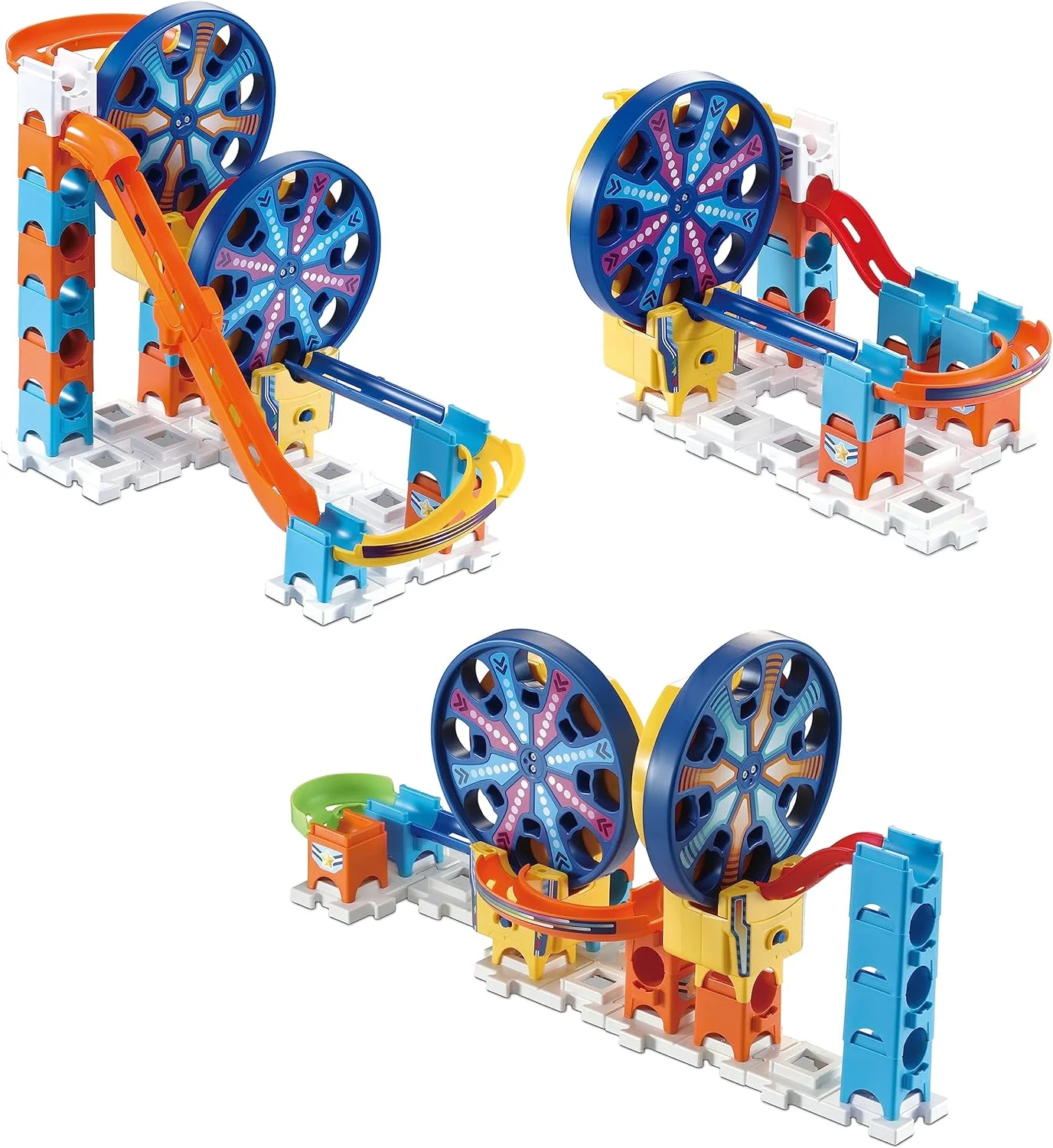 VTech Marble Rush - Fun Fair Set M300 E – Interaktive Murmelbahn mit spannenden Bahnelementen, versc - Image 2