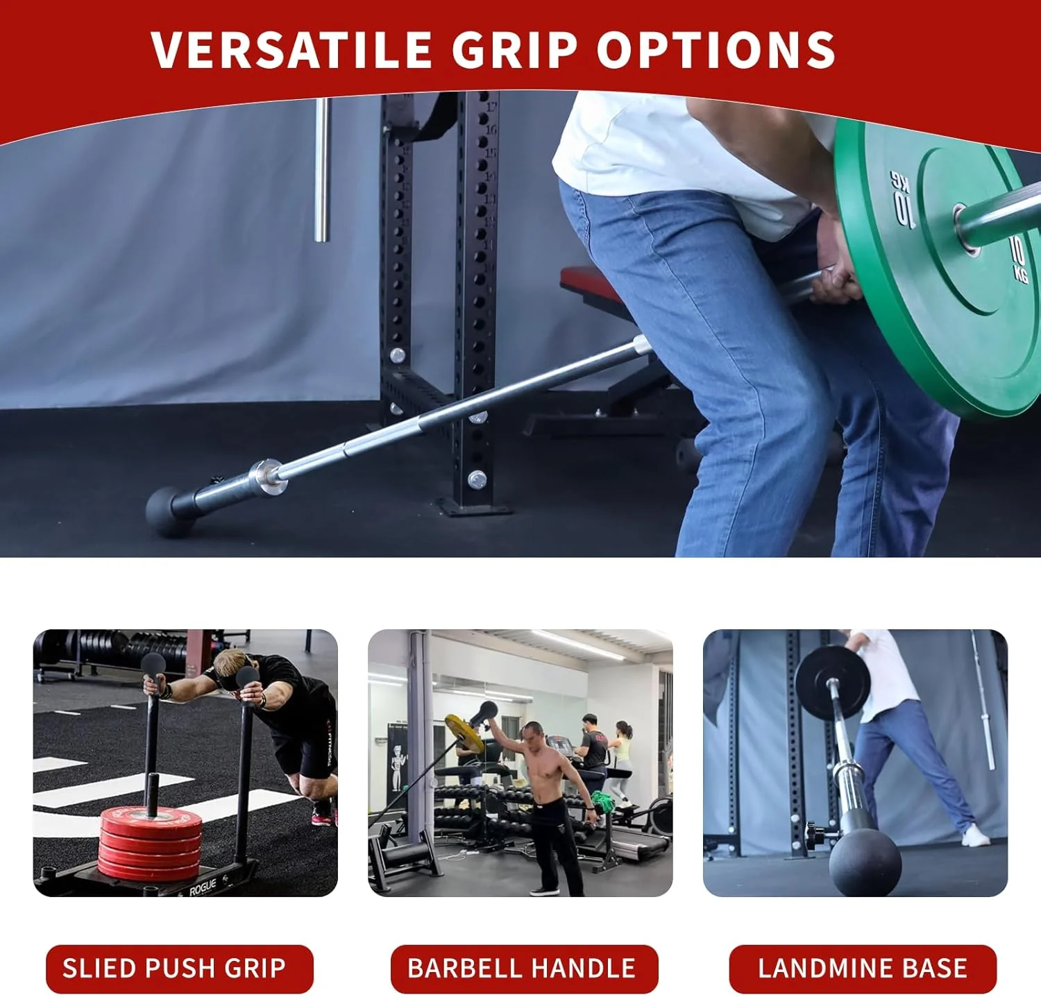 MARLANG Landmine Attachment for Barbell, Barbell Landmine Attachment for Press,Spin,Squat,Row,Deadli - Image 6