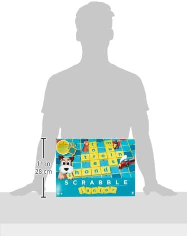 Mattel Games Y9671 - Scrabble Junior(Dutch) Woordspel voor Kinder 5 jaar en ouder Niederlande Mehrfa - Image 4