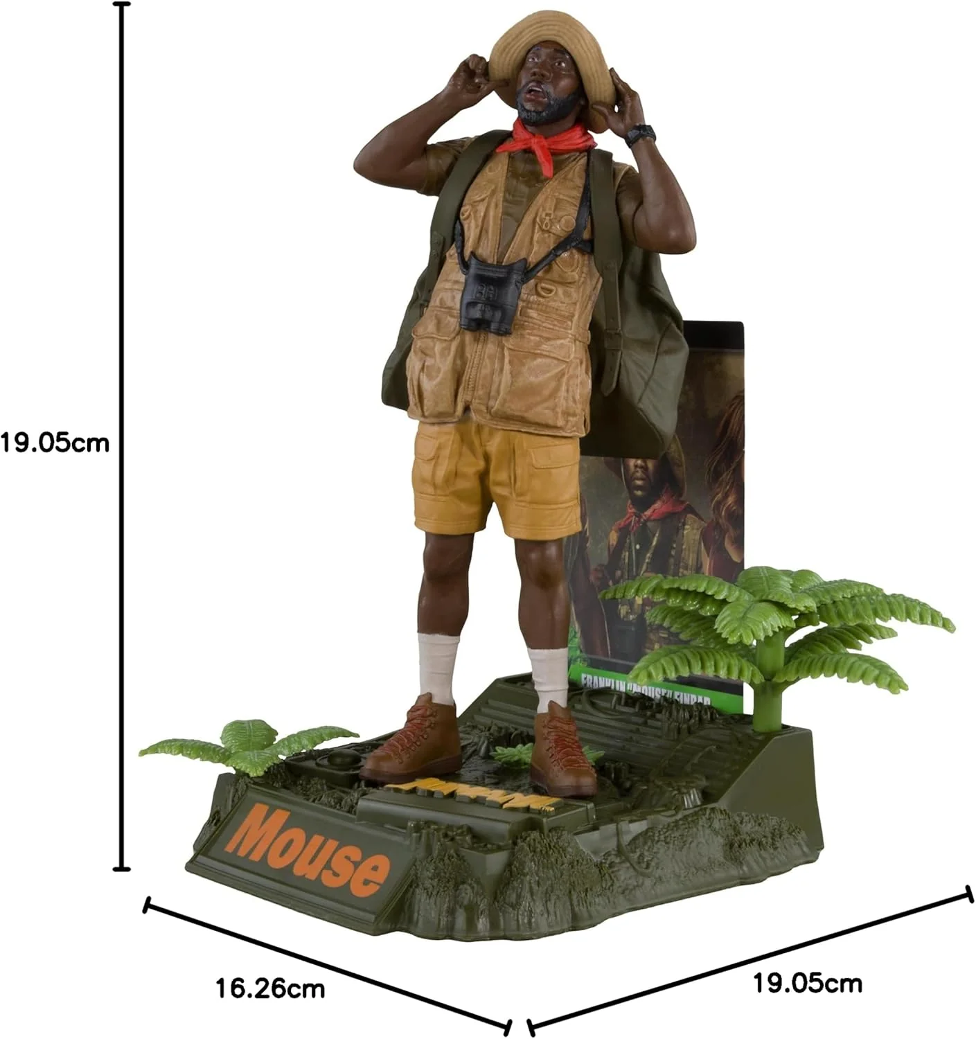 McFarlane Toys Movie Maniacs Mouse 15,2 cm grosse Figur – Jumanji: The Next Level Sammlerstück mit e - Image 8