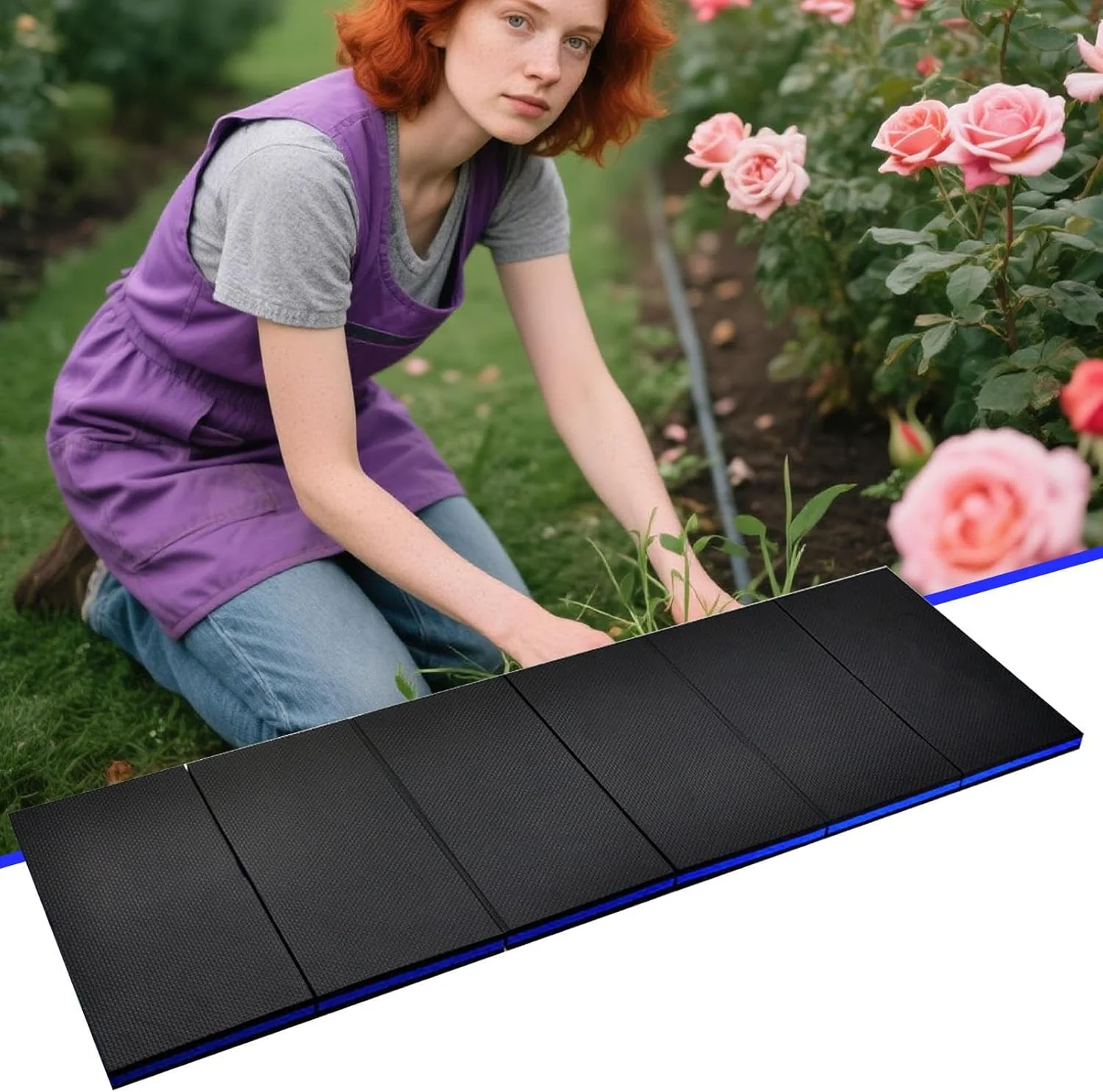 Mechaniker Matte,Klappbare Dicke Eva Handwerker Kniematte | Multifunktionales Autowerkzeug Für Werks - Image 3