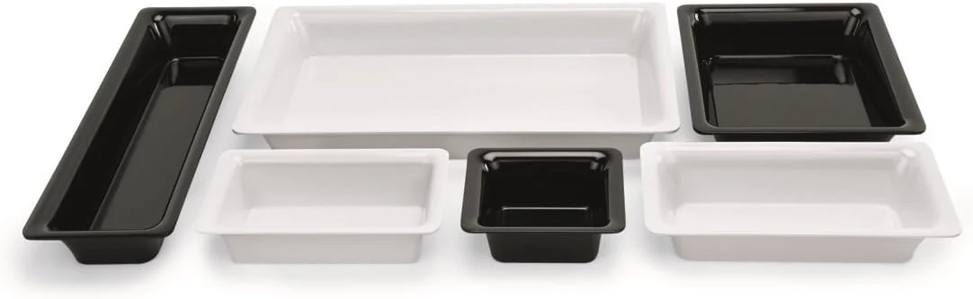Melamin Gastronormbehälter GN 1/1 Schwarz – 20 mm Tiefe, Premium Qualität – Robuste und langlebige B - Image 2