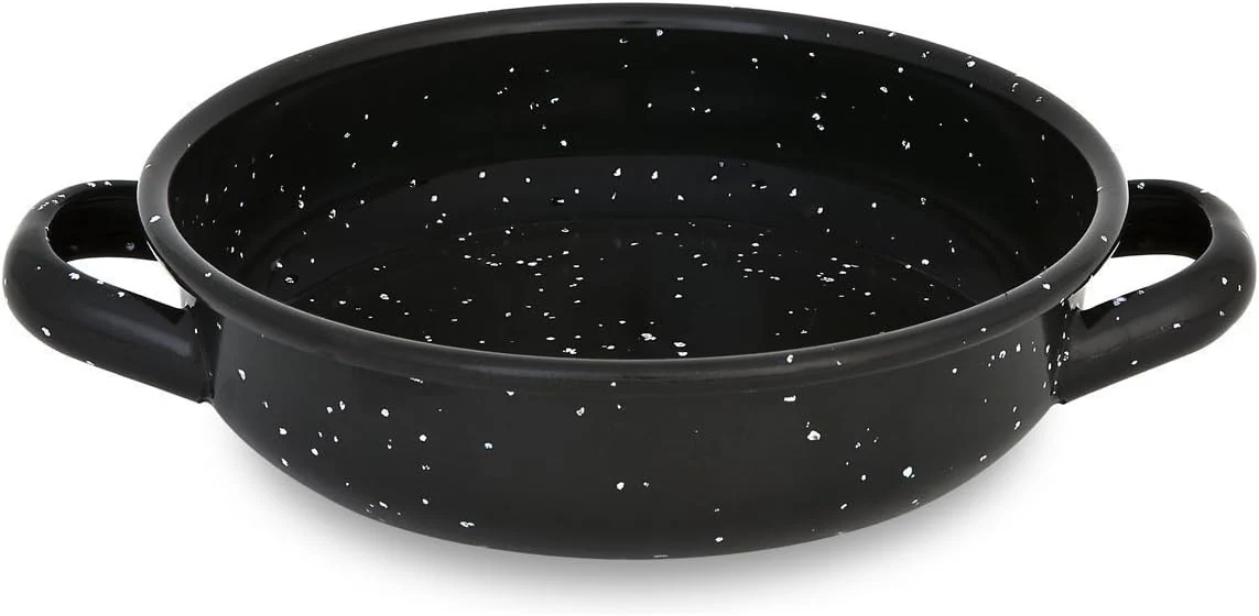 Menax - Paella Pfanne Mini - Stahl Antihaftbeschichtet - Schwarz - Set 6-18 Zentimeter 18 cm, 18 cm - Image 8