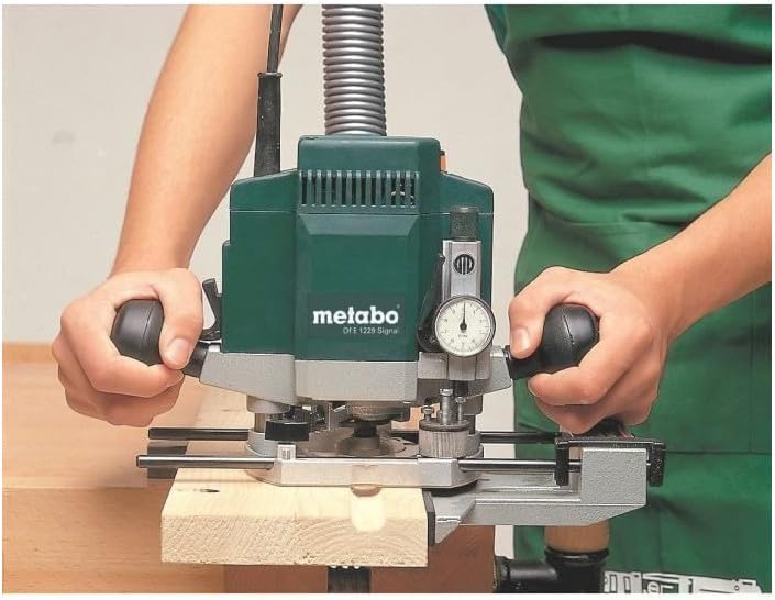 Metabo Oberfräse; Fräs- und Schleifmotor Of E 1229 Signal (601229000) Karton, Max. Hubhöhe: 50 mm, L - Image 2