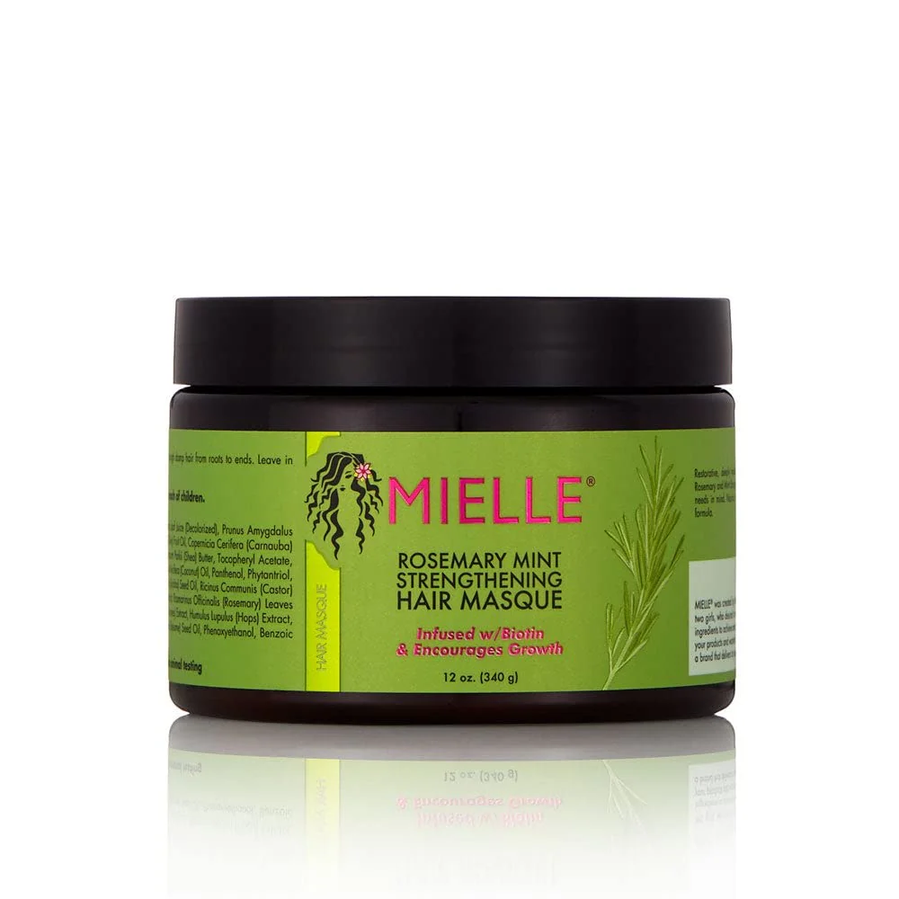 Mielle Organics Mielle/Rosmarin-Minze-Stärkung/Shampoo/Haarmaske/Kopfhaut- und Haarstärkungsöl (Seru - Image 2