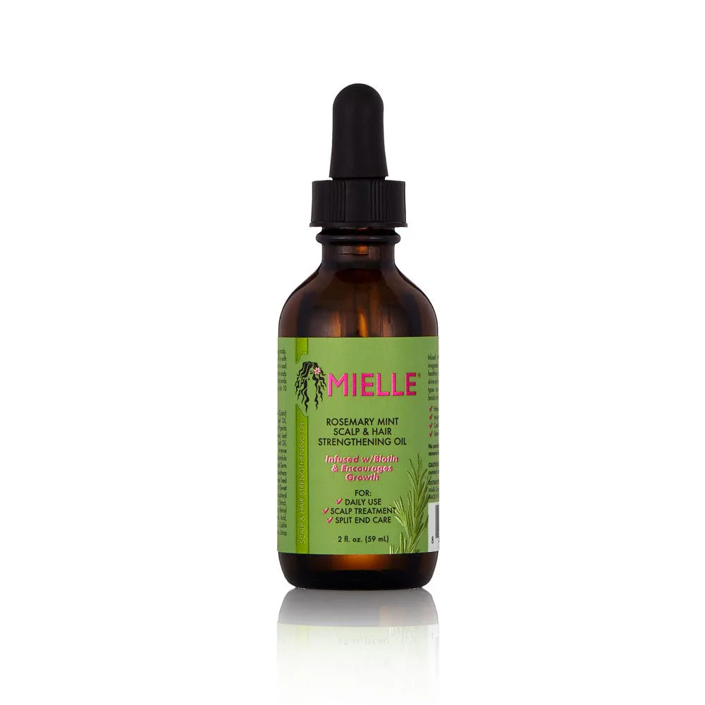 Mielle Organics Mielle/Rosmarin-Minze-Stärkung/Shampoo/Haarmaske/Kopfhaut- und Haarstärkungsöl (Seru - Image 3