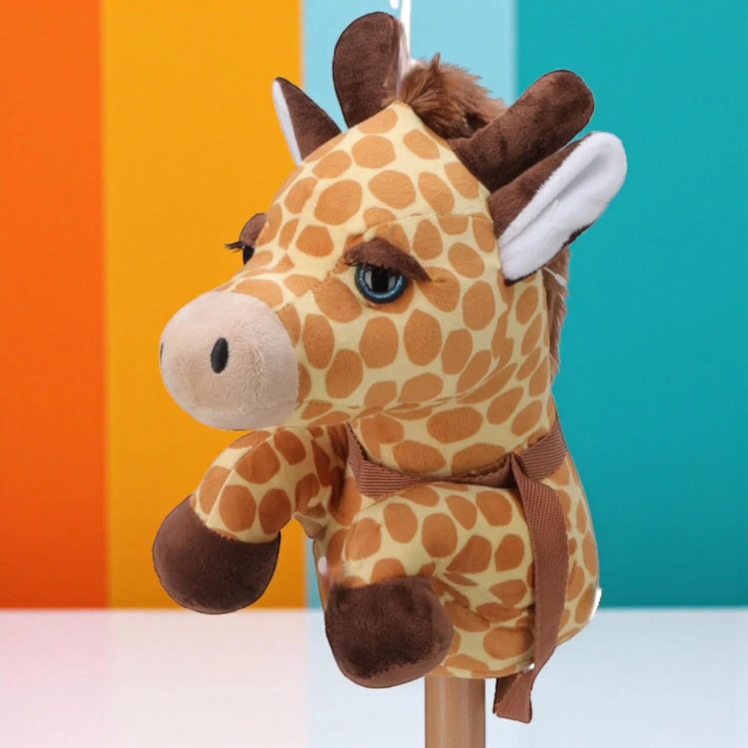 MIJOMA Hobby Horse – Steckenpferd aus weichem Plüsch – Ideal für Hobby Horsing & Rollenspiele – Hoch - Image 2