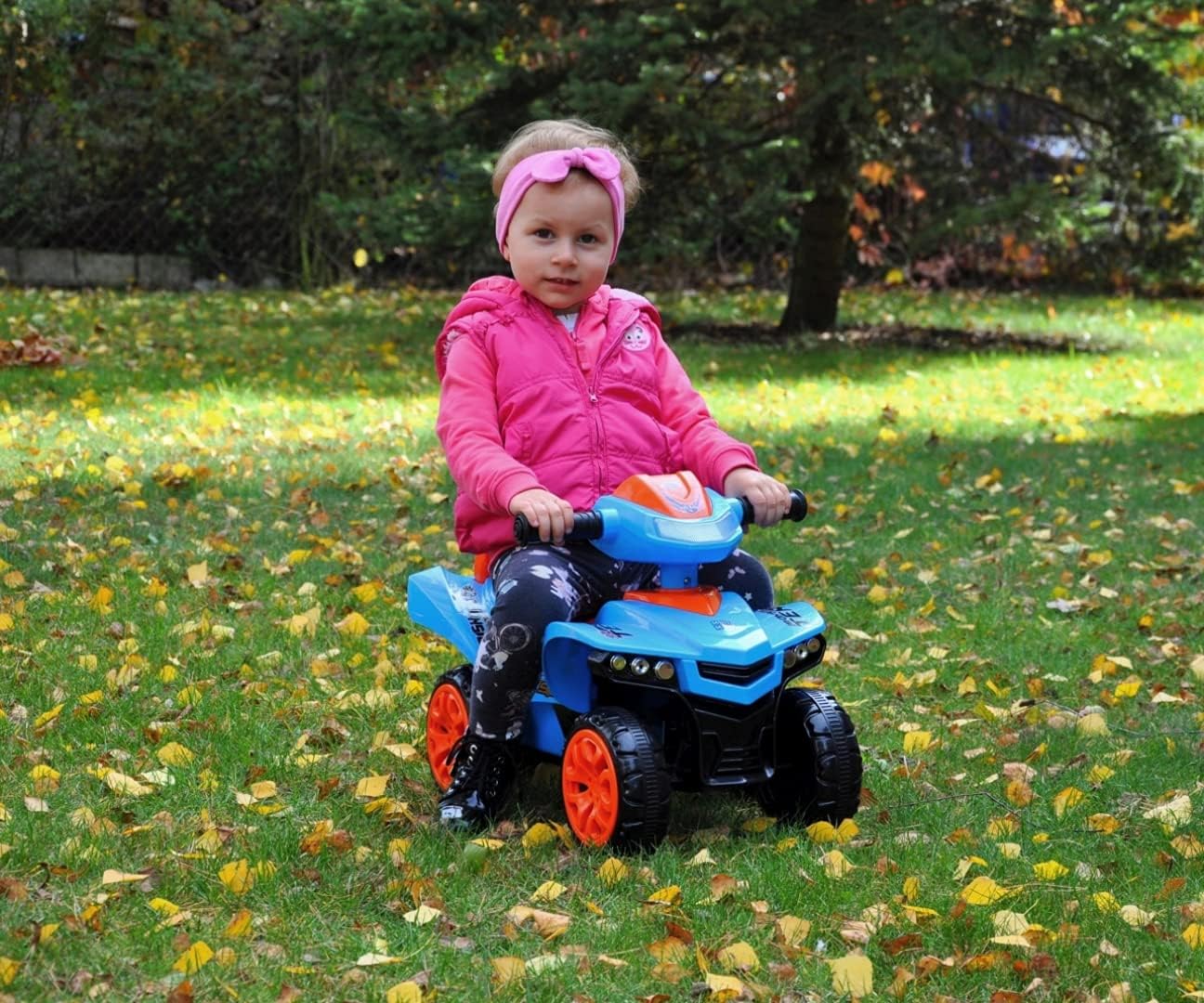 Milly Mally Monster Quad – Rutscher für Kinder, mit interaktivem Lenkrad, Musiktasten, Stauraum, Lic - Image 8