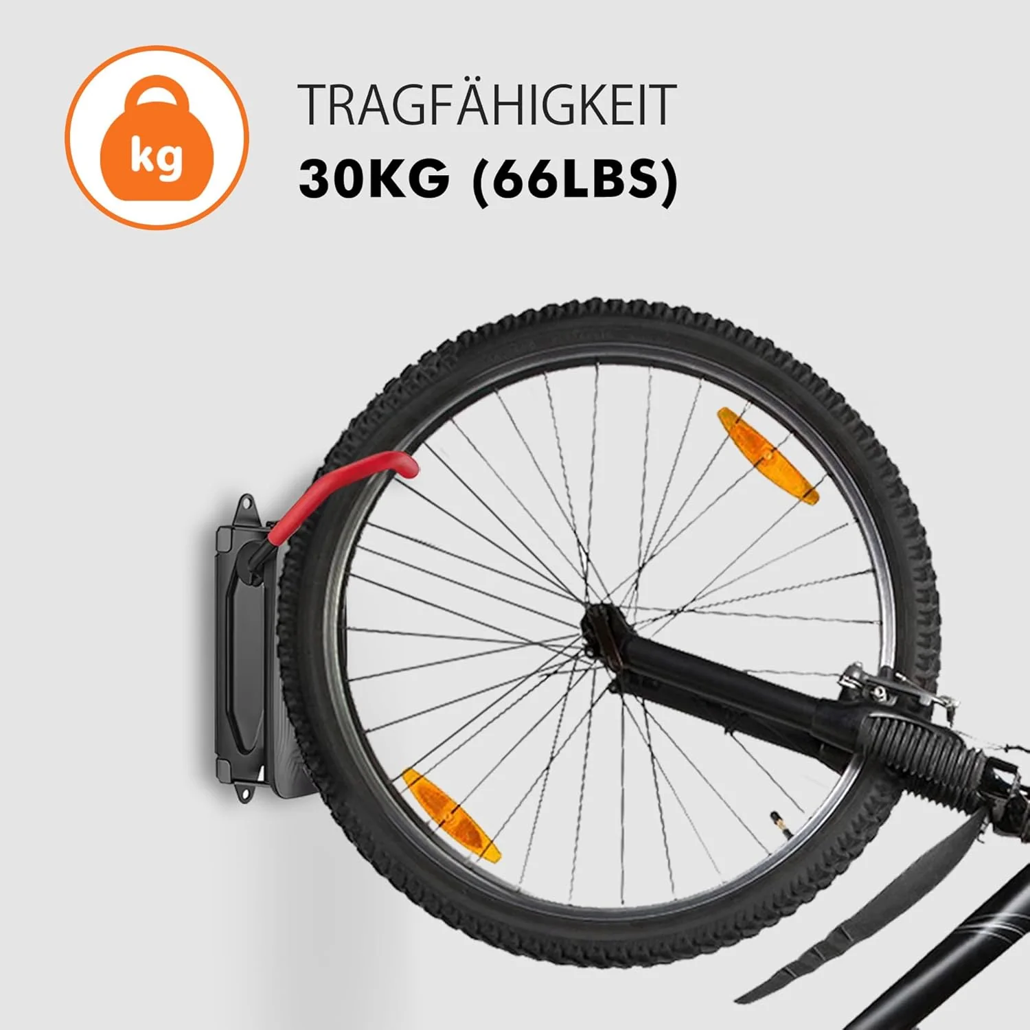 Mimoke Schwenkbare Fahrrad Wandhalterung Vertikaler Fahrradständer - Fahrradhalterung wand für die G - Image 6