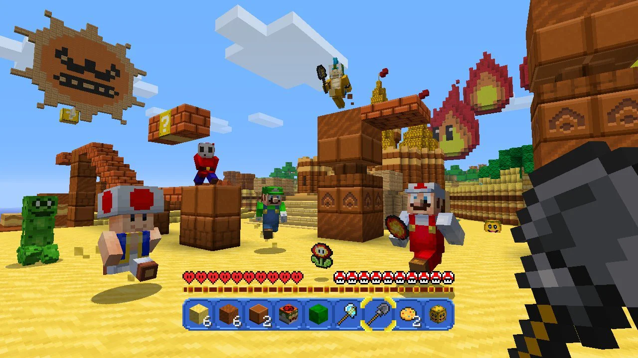 Minecraft + Super Mario Mash Up Pack - Image 4