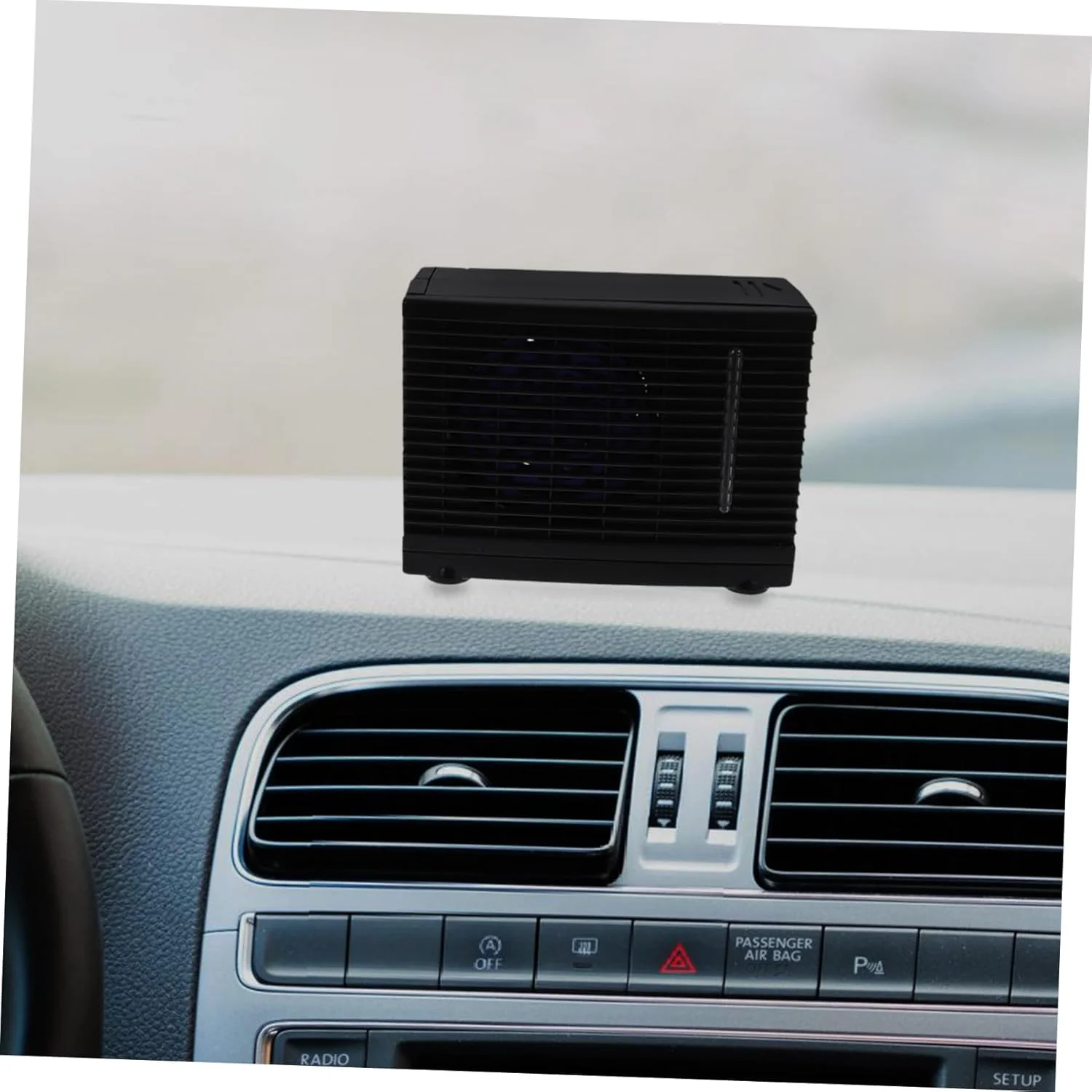 Mini Tragbare Auto Klimaanlage mit Verdunstungskühlung Leiser Auto Lüfter mit Geschwindigkeiten Inst - Image 6