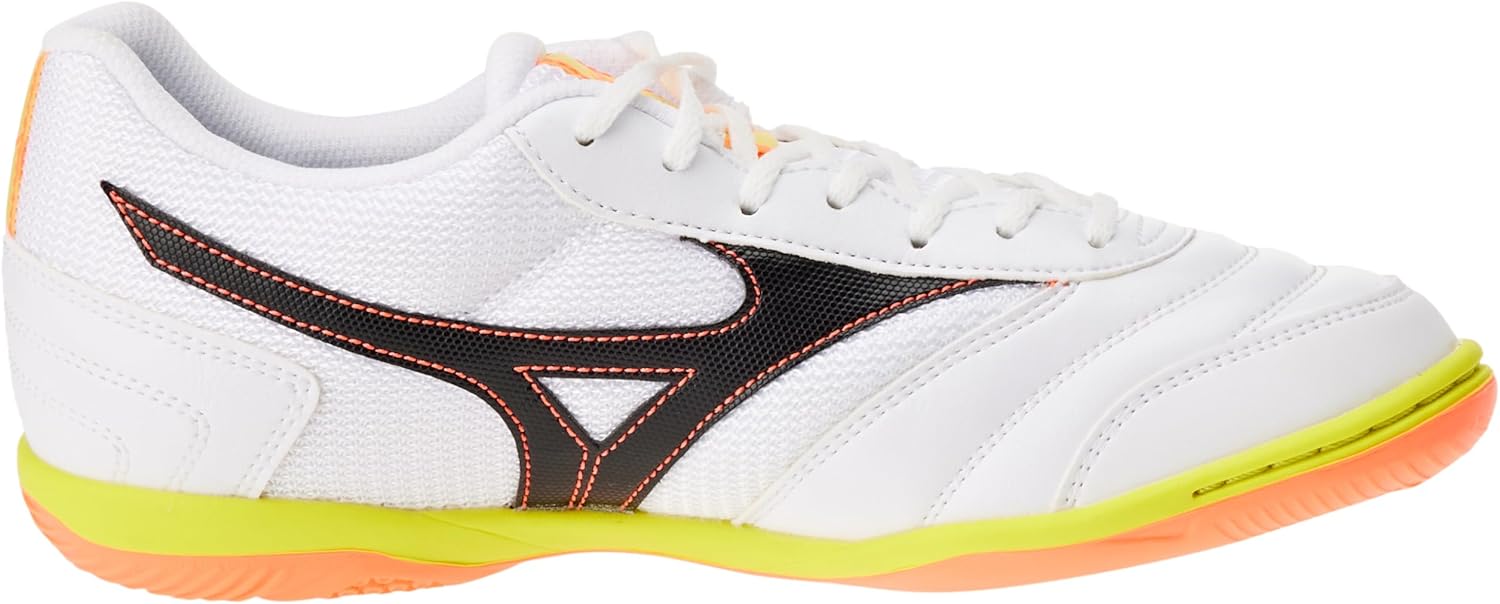 Mizuno Unisex MRL Sala Club in Futsal-Schuh 42 EU Weiss Schwarz, 42 EU Weiss Schwarz - Image 4