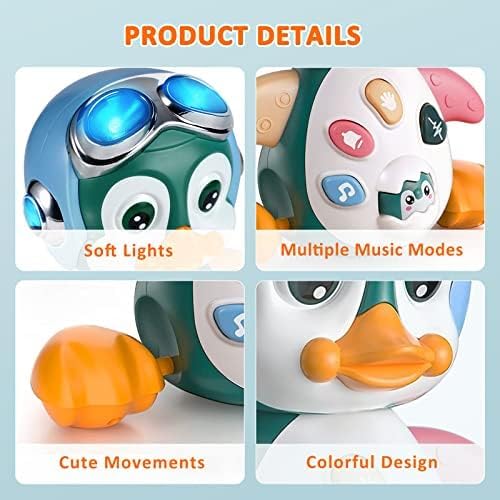 MOONTOY Musik Spielzeug ab 1 Jahr Geschenke für Mädchen Junge,Krabbel Musikspielzeug Babyspielzeug a - Image 4