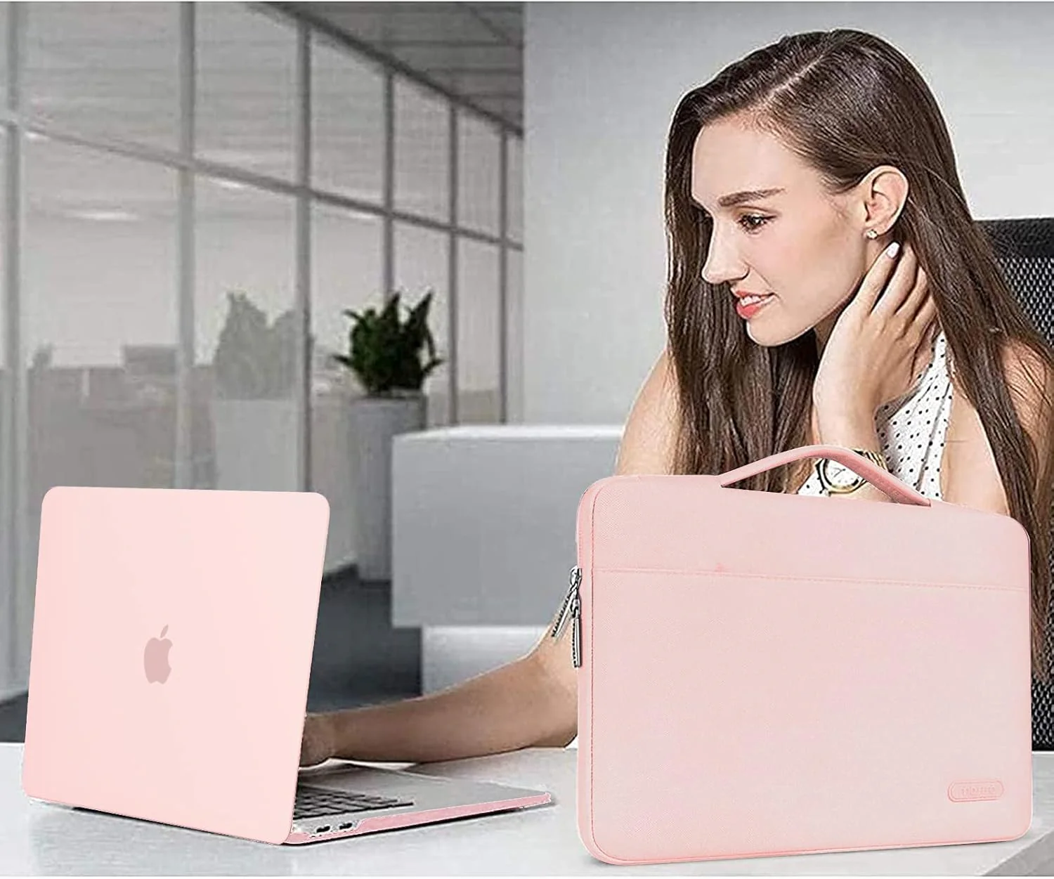MOSISO Hülle Schutzhülle Kompatibel mit MacBook Air 13 Zoll 2022 2021 2020 2019 2018 A2337 M1 A2179 - Image 6