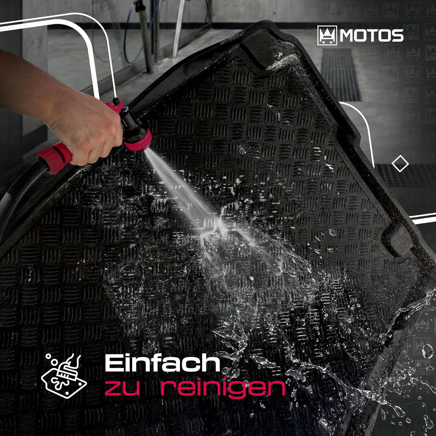 MOTOS Kofferraumwanne Kofferraummatte passt für Citroen C5 Aircross ab 2017 Kompletter Schutz für Ih - Image 6