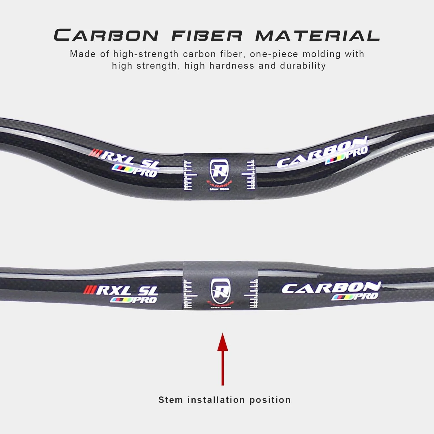mountainbike lenker carbon riser RXL SL carbon lenker mtb fahrradlenk downhill 31.8 * 700mm 3K Glänz - Image 2