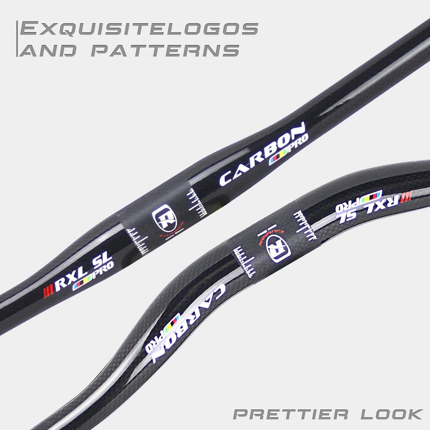 mountainbike riser lenker,carbon downhill lenker fahrradlenker carbon mtb RXL SL 3K glänzend 720mm 3 - Image 3