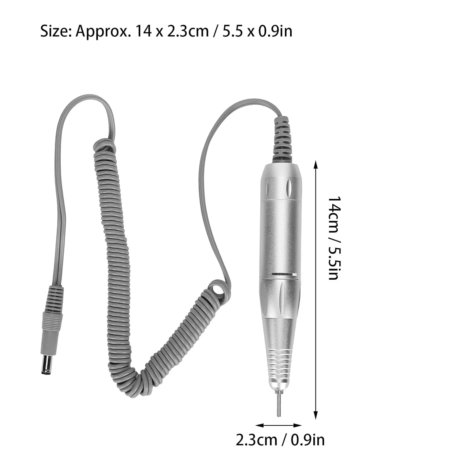 Nagelfeile Handstück, Nagelbohrer mit Ergonomischem Griff, Nagel Poliermaschine, Ersatz Handstück Na - Image 4