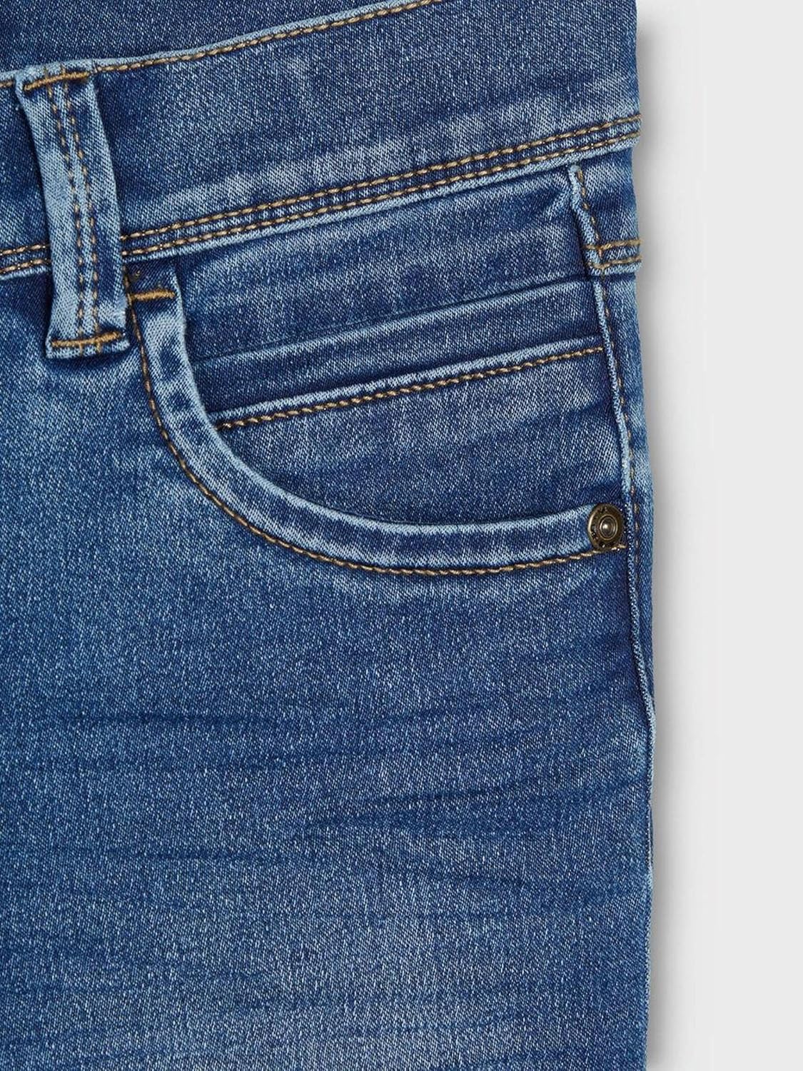 NAME IT Boy Jeans Slim Fit Sweat 152 Medium Blue Denim, 152 Medium Blue Denim - Image 5