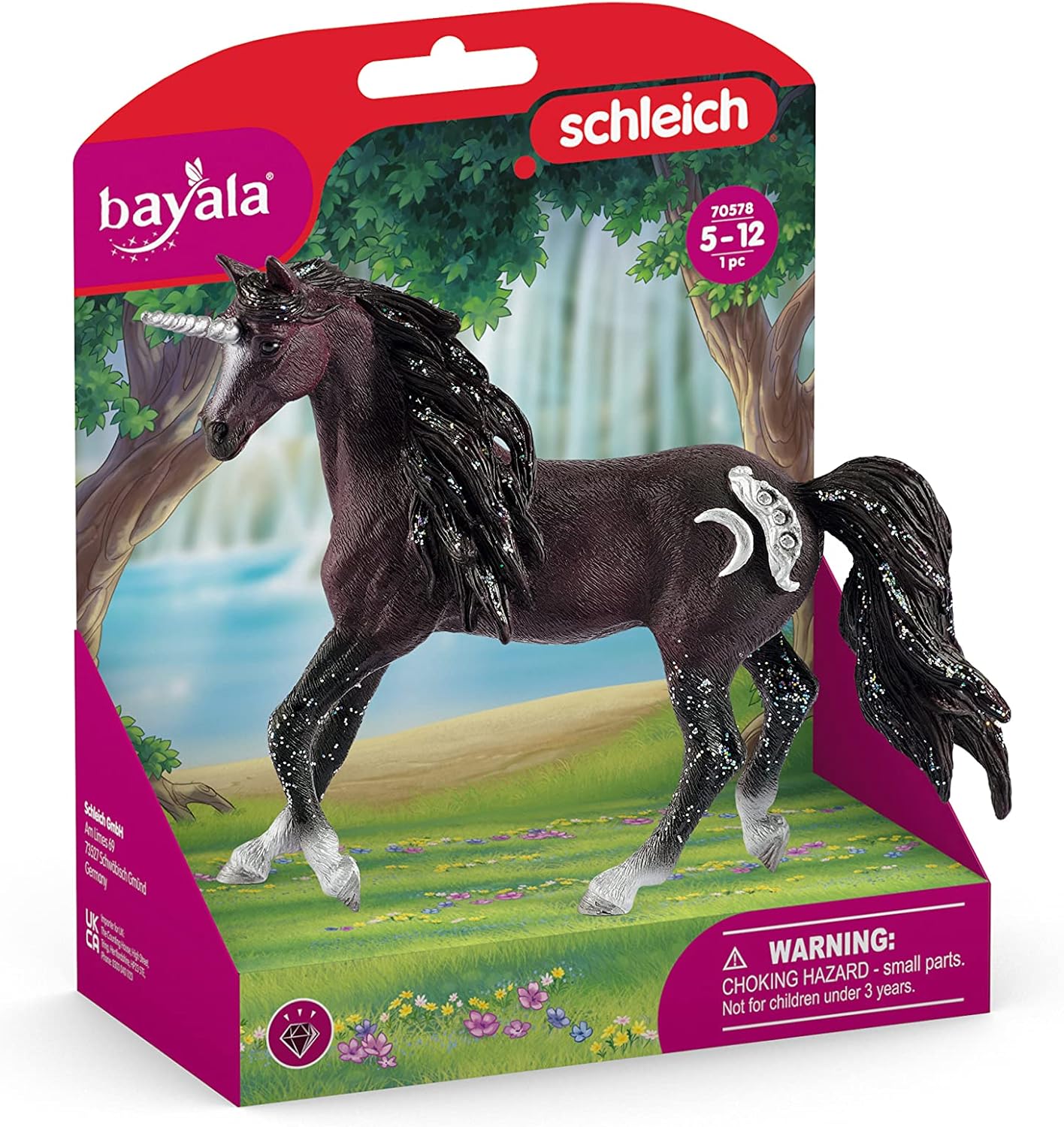 NANQUAN Schleich bayala, Unicorn Toys, Unicorn Gifts for Girls and Boys 5-12 Years Old, Moon Unicorn - Image 5