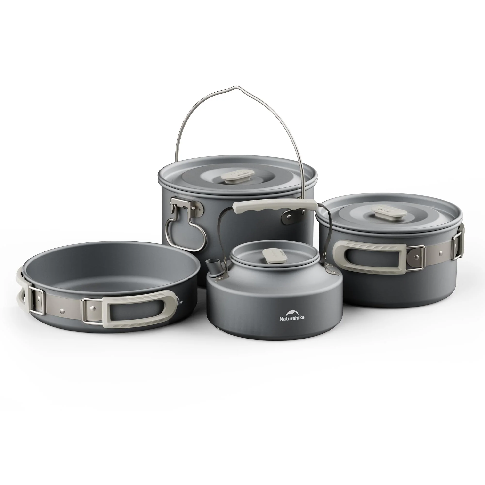 Naturehike Camping Topfset Geschirr Kochgeschirr Set Kochtopf für 2-7 Personen Zum Camping Outdoor W